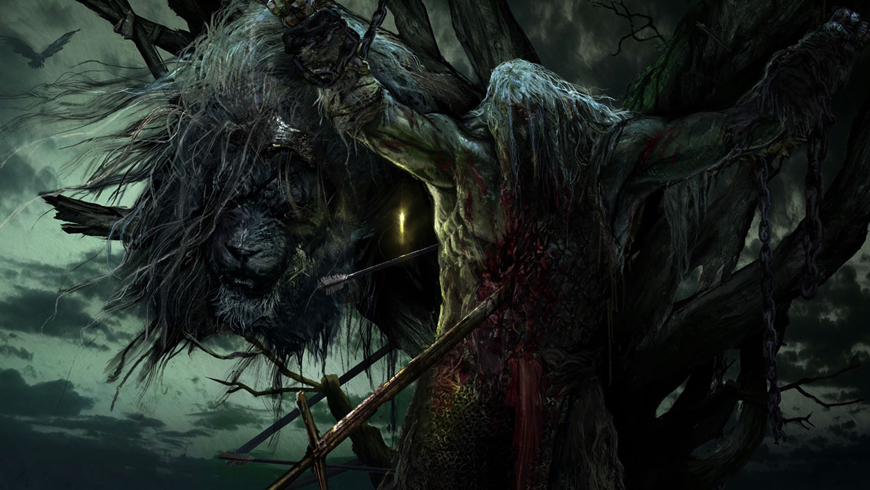 Godfrey, First Elden Lord - From hero to exile scene